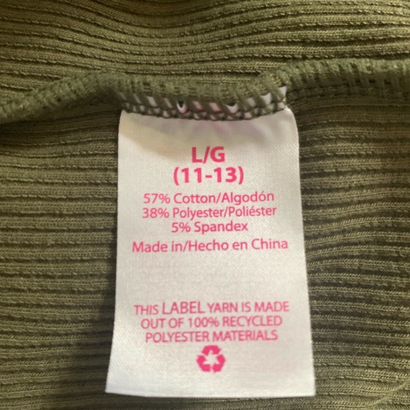 No Boundaries Green Bodycon Dress Size 11-13 - Picture 4 of 4